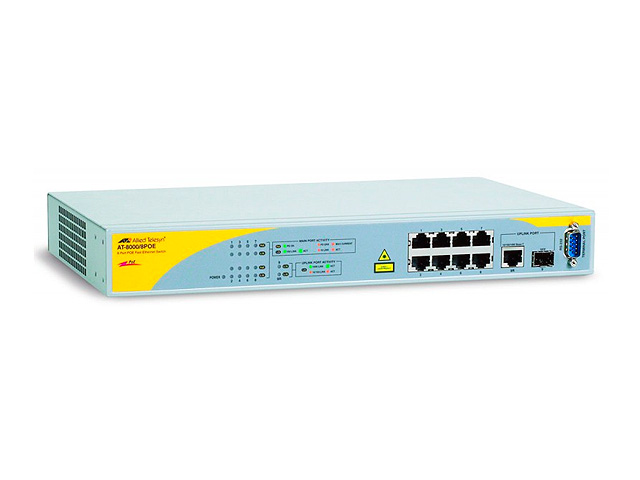 Коммутатор Ethernet 8000S Series Allied Telesis AT-8000/8POE-50