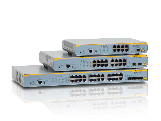 Коммутаторы Ethernet x210 Series Allied Telesis
